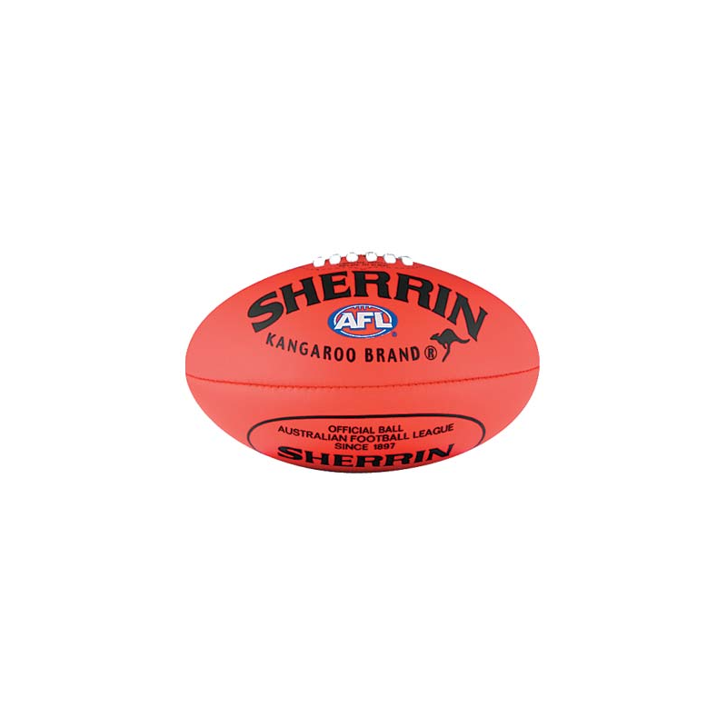 Le légendaire ballon Sherrin : l'icône absolue du football australien entre vos mains.